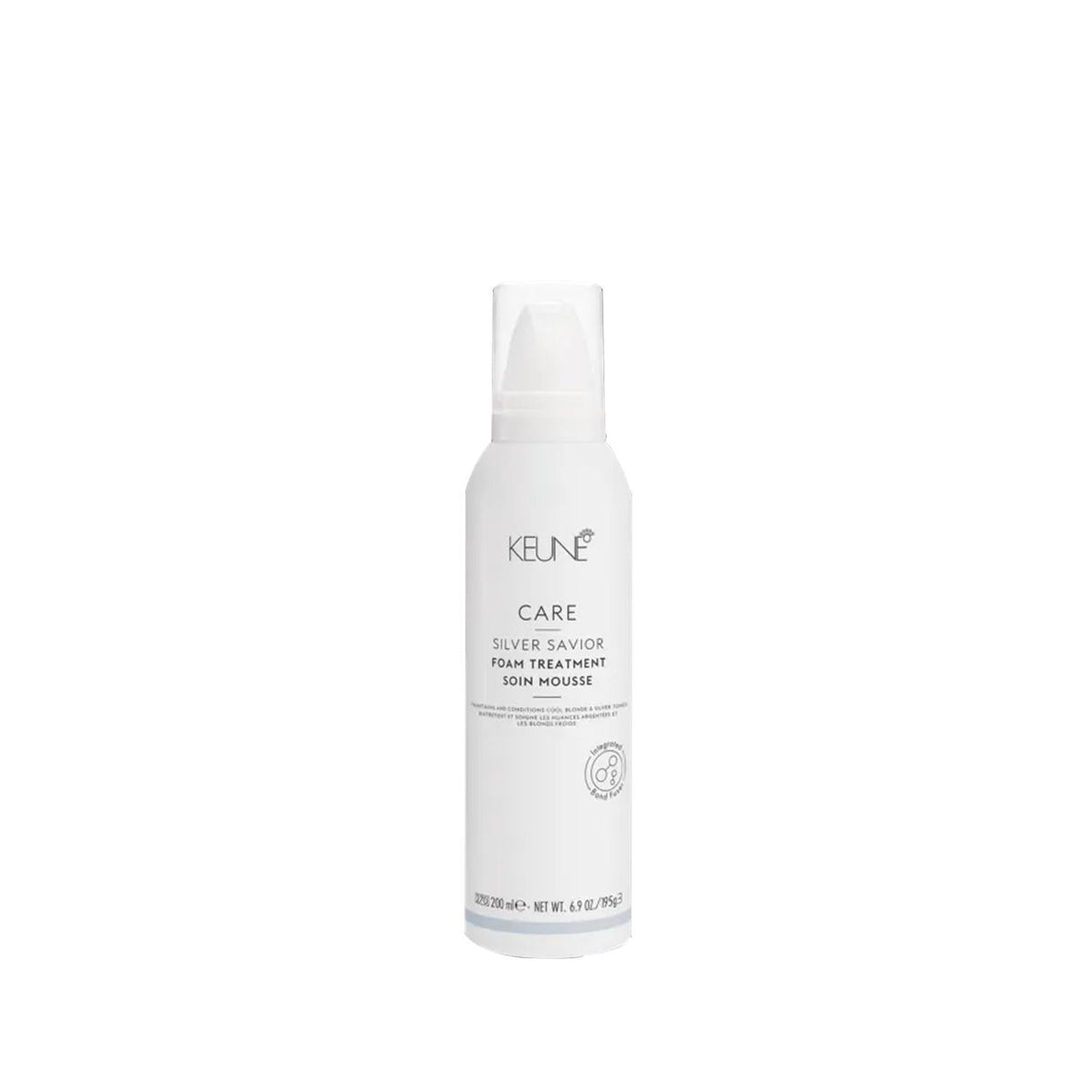 Keune Care Silver Savior Hair Care Foam 200ml - Nourishing Hair Treatment for Healthy Locks