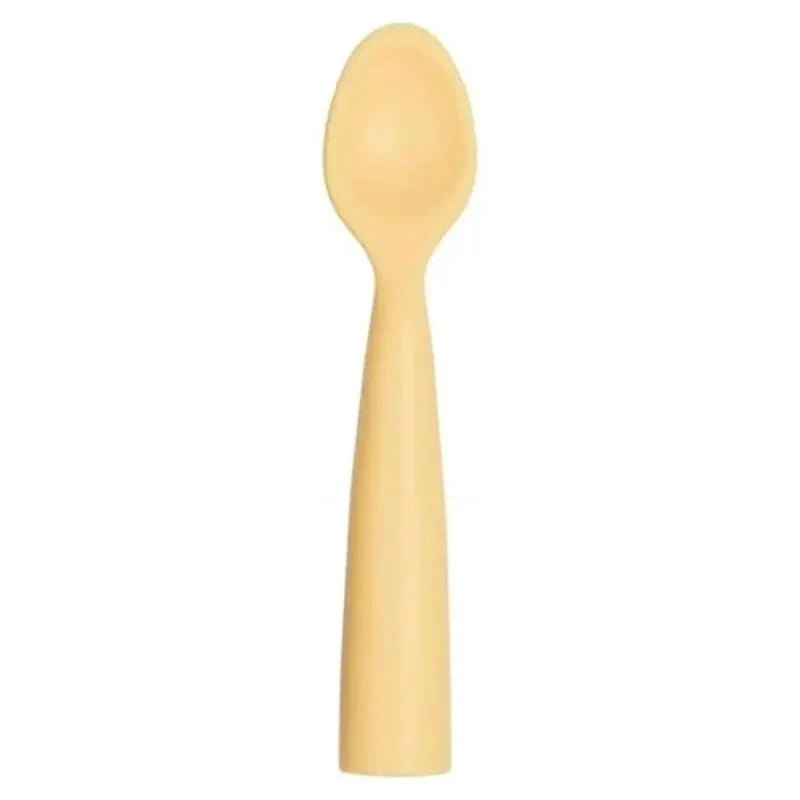 OiOi Nam Nam Silicone Baby Spoon Mellow Yellow 1 Count