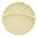 OiOi Silicone Portion Plate Suction Base Mellow Yellow 19cm