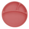 OiOi Silicone Portion Plate Suction Base Velvet Rose 19cm