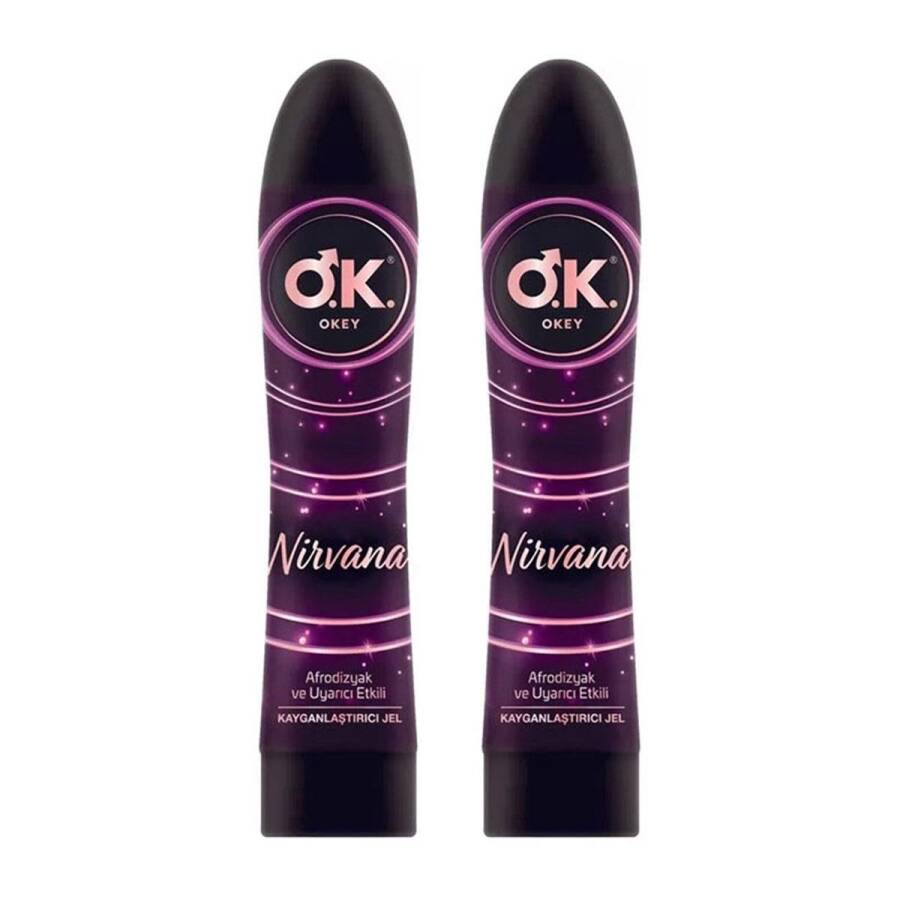 Okey Nirvana Lubricant Gel Enhancing Formula 100 ml 2-Pack