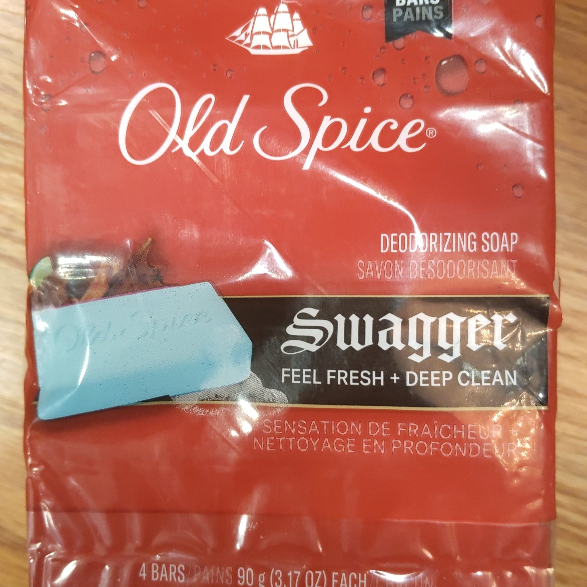 Old Spice Extra Clean Bar Soap for Men, 360 g (4 Bars)