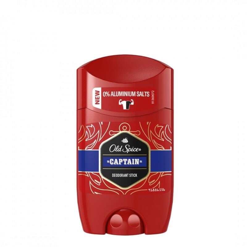 Old Spice Captain Stick Deodorant Long-Lasting Freshness 50 ml