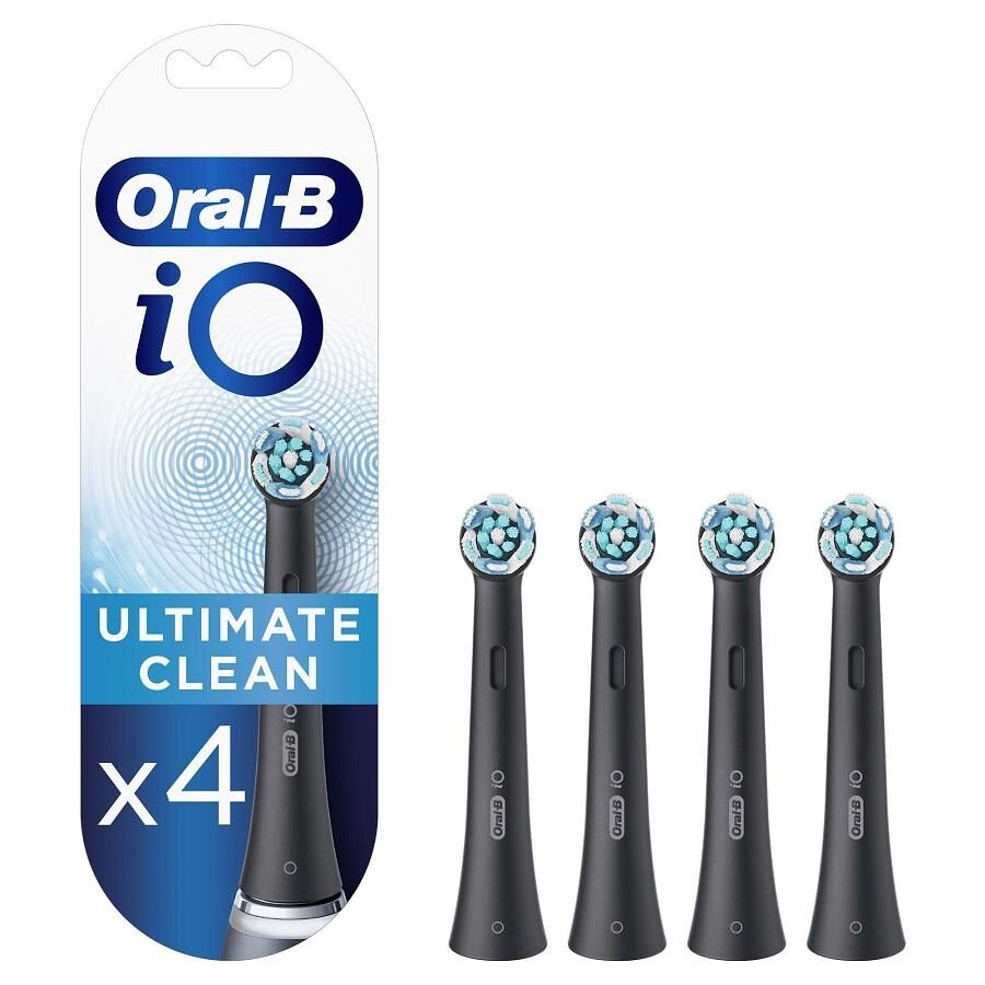 Oral-B iO Ultimate Clean Replacement Brush Heads 4 Count