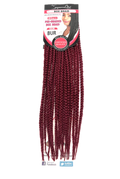 Super Line Pre-Braided Box Braid 20 in, Color BUR