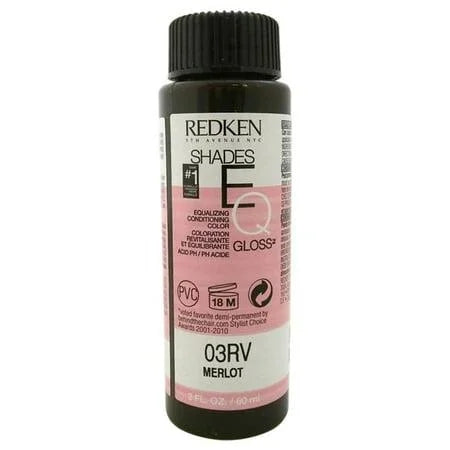 Redken Shades EQ Gloss 03RV Merlot, 2 oz