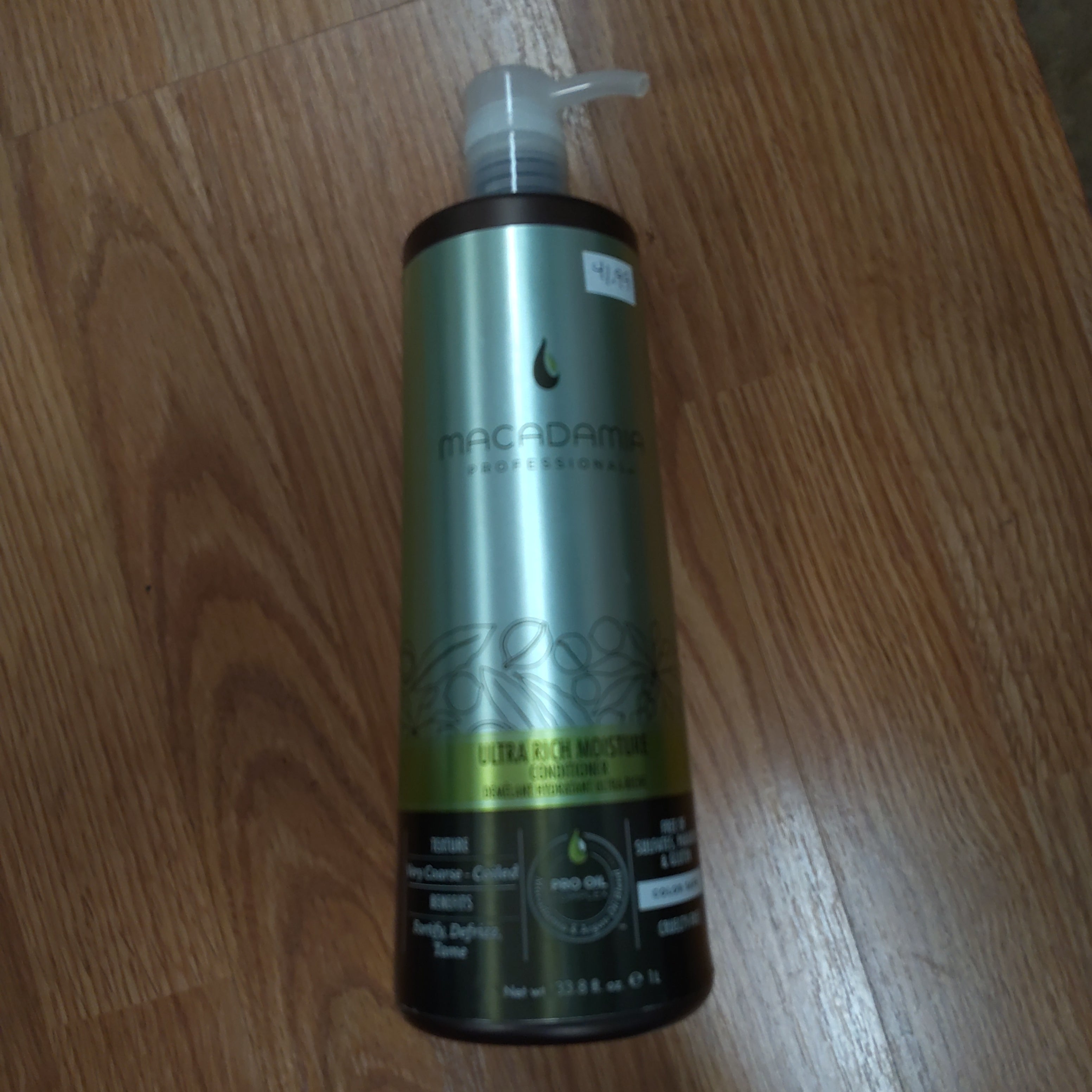 Macadamia Professional Ultra Rich Moisture Conditioner, 16.9 oz
