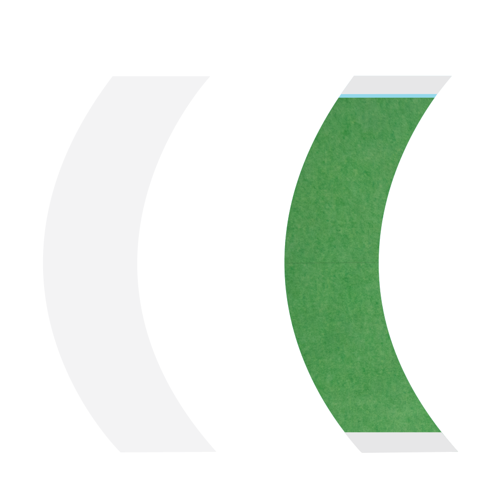 Walker Tape Easy Green CC Contour Tape, 36 pc