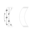 Walker Tape This Side To Base Contour Tape CC, 36 pc