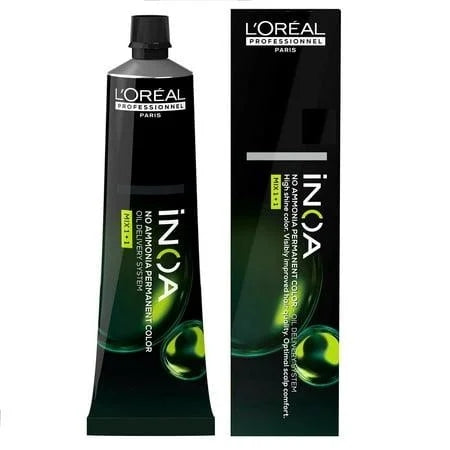 L'Oréal Professionnel INOA 6.8 (6M) Dark Mocha Blonde - Ammonia-Free Permanent Color, 2.1 oz