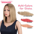 T-Part Lace Front Human Hair Bob Wig, Golden Blonde 30, 12 in