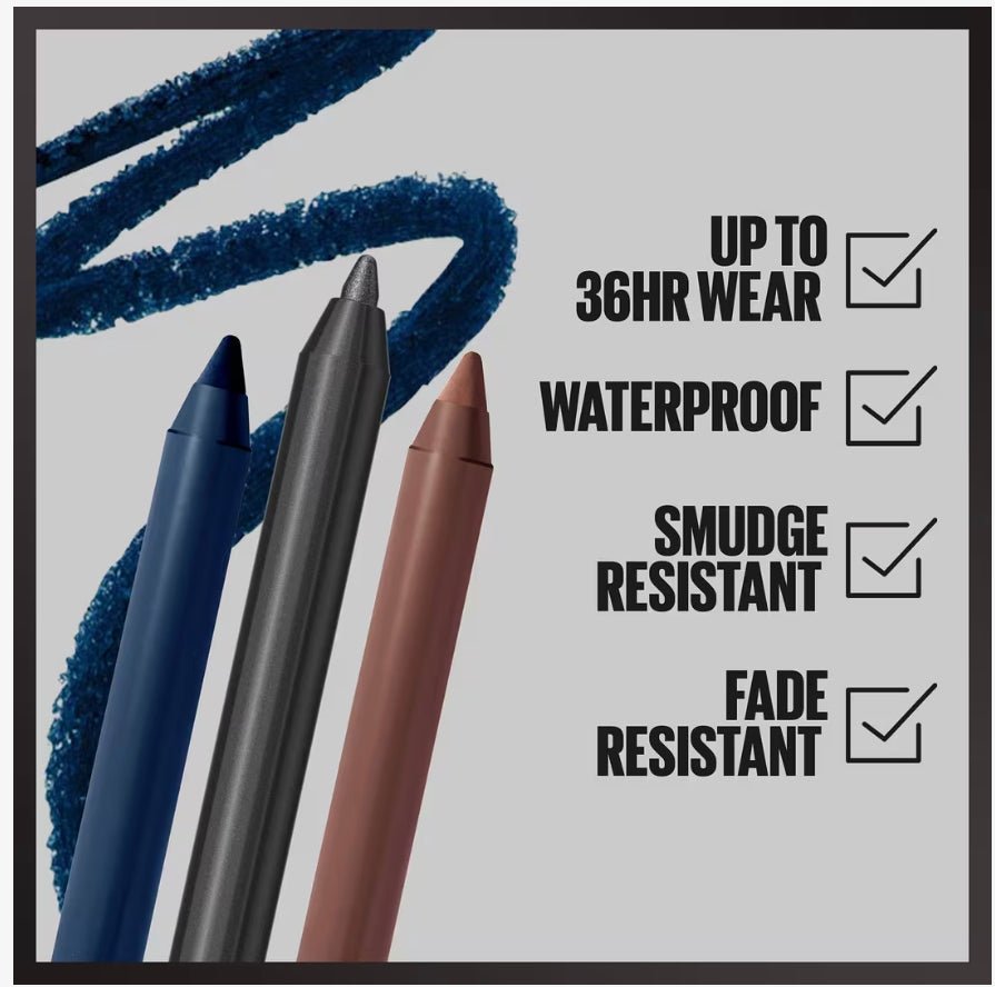 Maybelline Tattoo Studio Gel Pencil Liner Deep Onyx