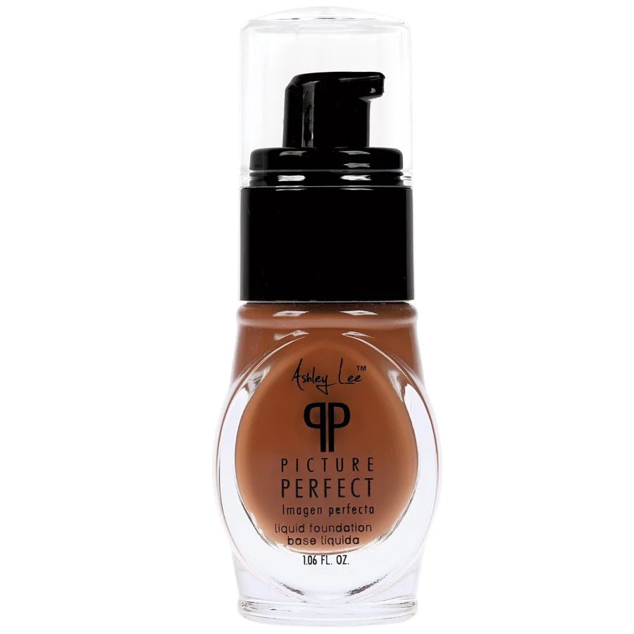 Ashley Lee Picture Perfect Liquid Foundation, Cocoa, 1.06 oz