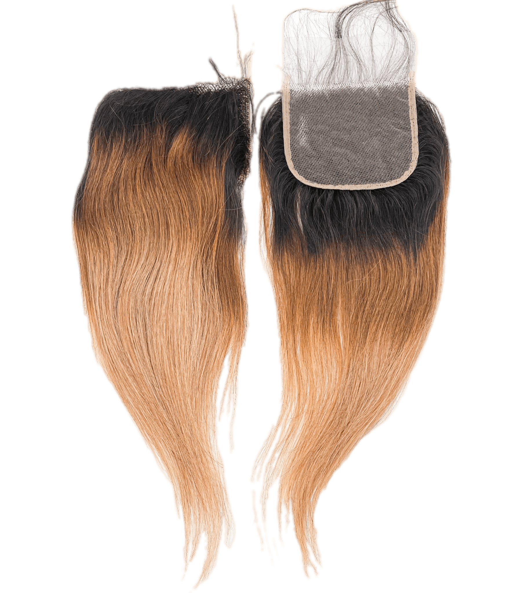 Rio Straight 4x4 Lace Closure, Gold, 16 in