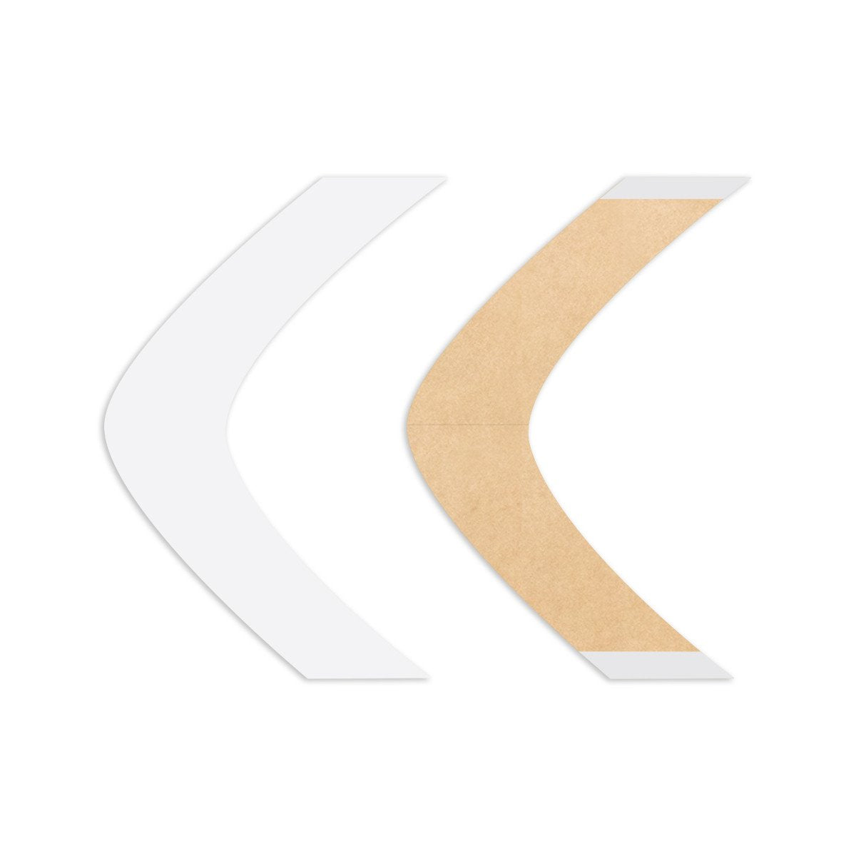 Walker Tape Natural Hold BB Contour Tape Tabs, 36 Pack