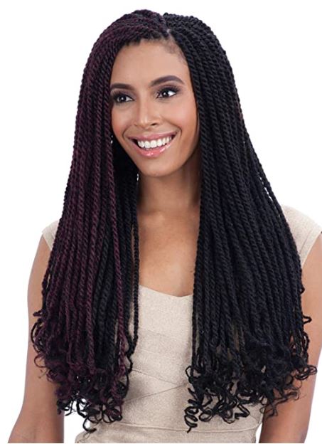 FreeTress Equal Cuban Twist Braid, Double Strand 24"