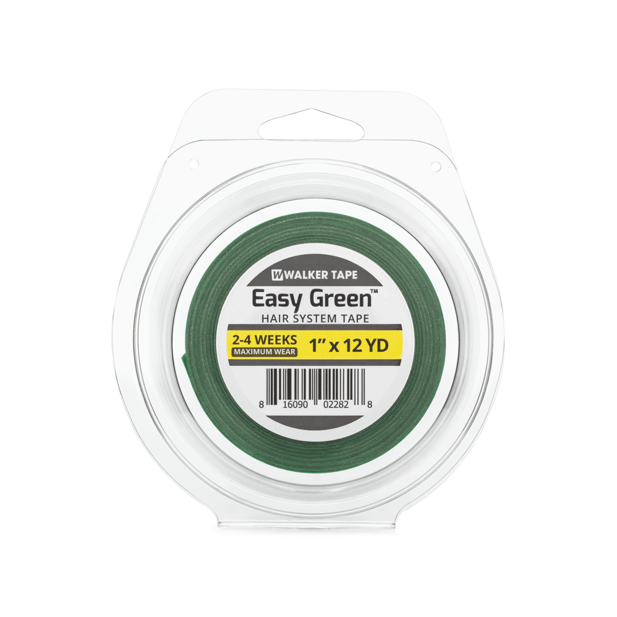 Walker Tape Easy Green Wig Tape Roll, 1/4 in x 6 yd