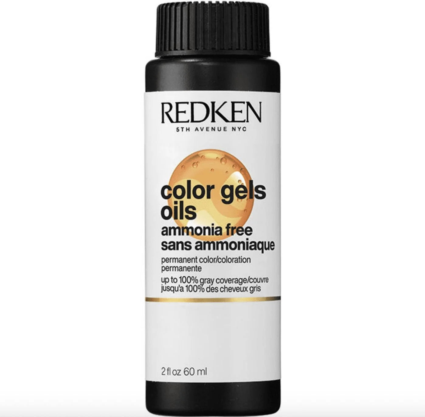 Redken Color Gels Oils Permanent Liquid Hair Color, 2 oz