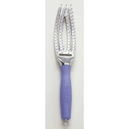Olivia Garden Finger Brush Curved Vented Paddle Hair Brush, Small