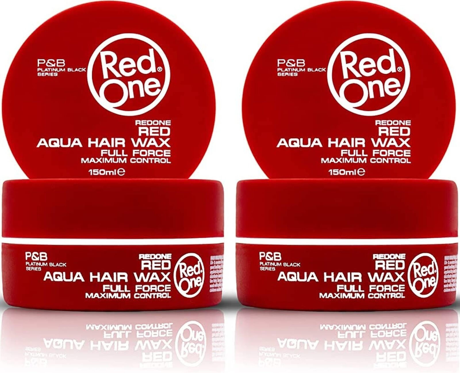 Red One Max Control Matte Hair Styling Wax, Argan, 5 oz