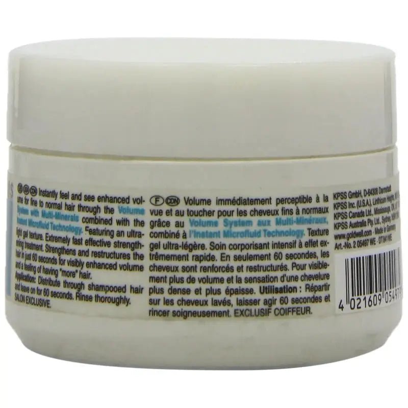 Goldwell Dual Senses Ultra Volume 60 Seconds Gel Treatment 200ml