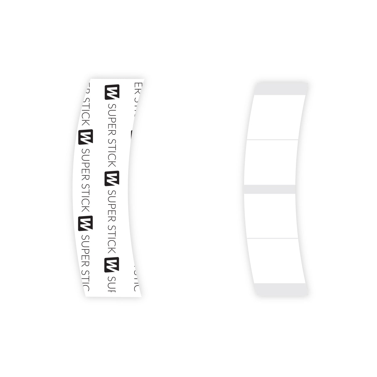 Walker Tape Super Stick Mini Strips, 72 pc