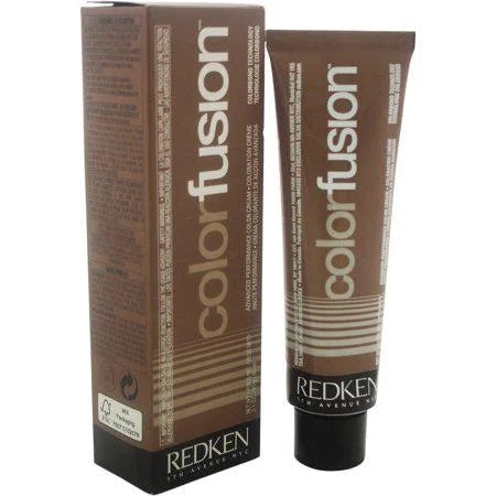 Redken Color Fusion Permanent Hair Color Cream 4AG Ash/Green 2.1 oz