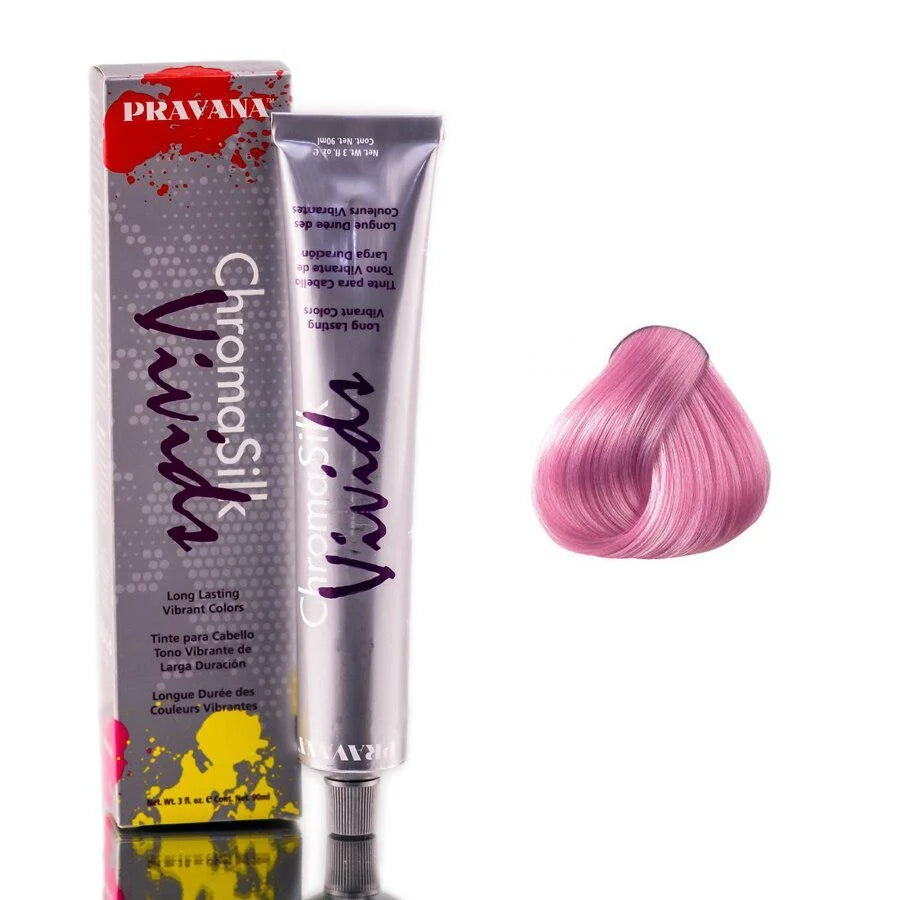 Pravana ChromaSilk Vivids Pink Hair Color, 3 oz