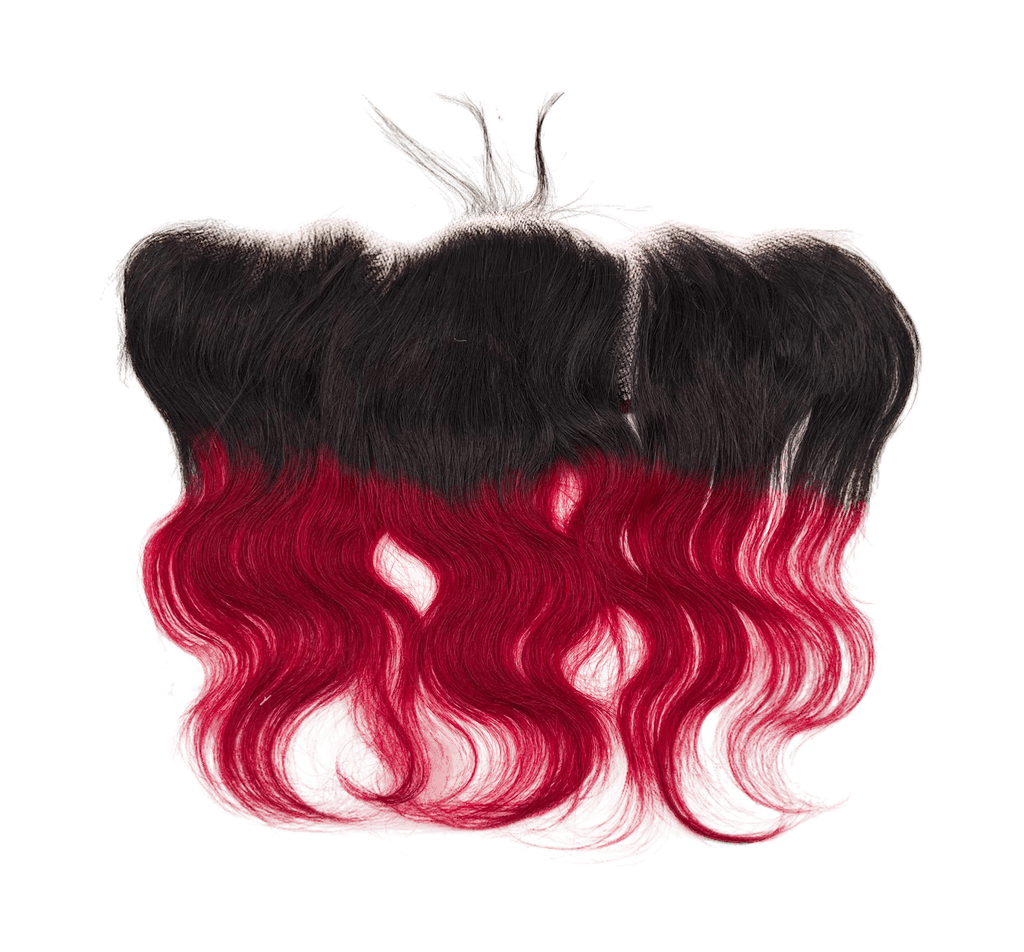 Rio Body Wave Frontal Ear to Ear 13x4 Wine, 12 in
