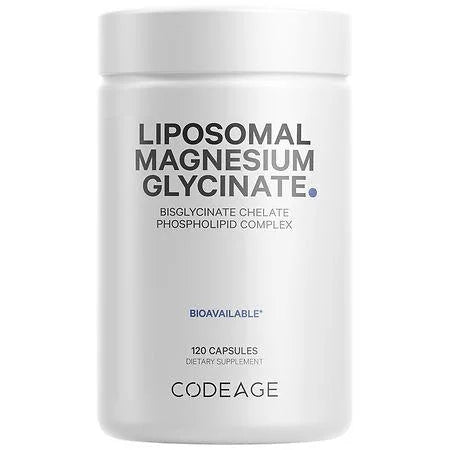 Codeage Liposomal Magnesium Bisglycinate Chelate, BioMag, 120 Capsules