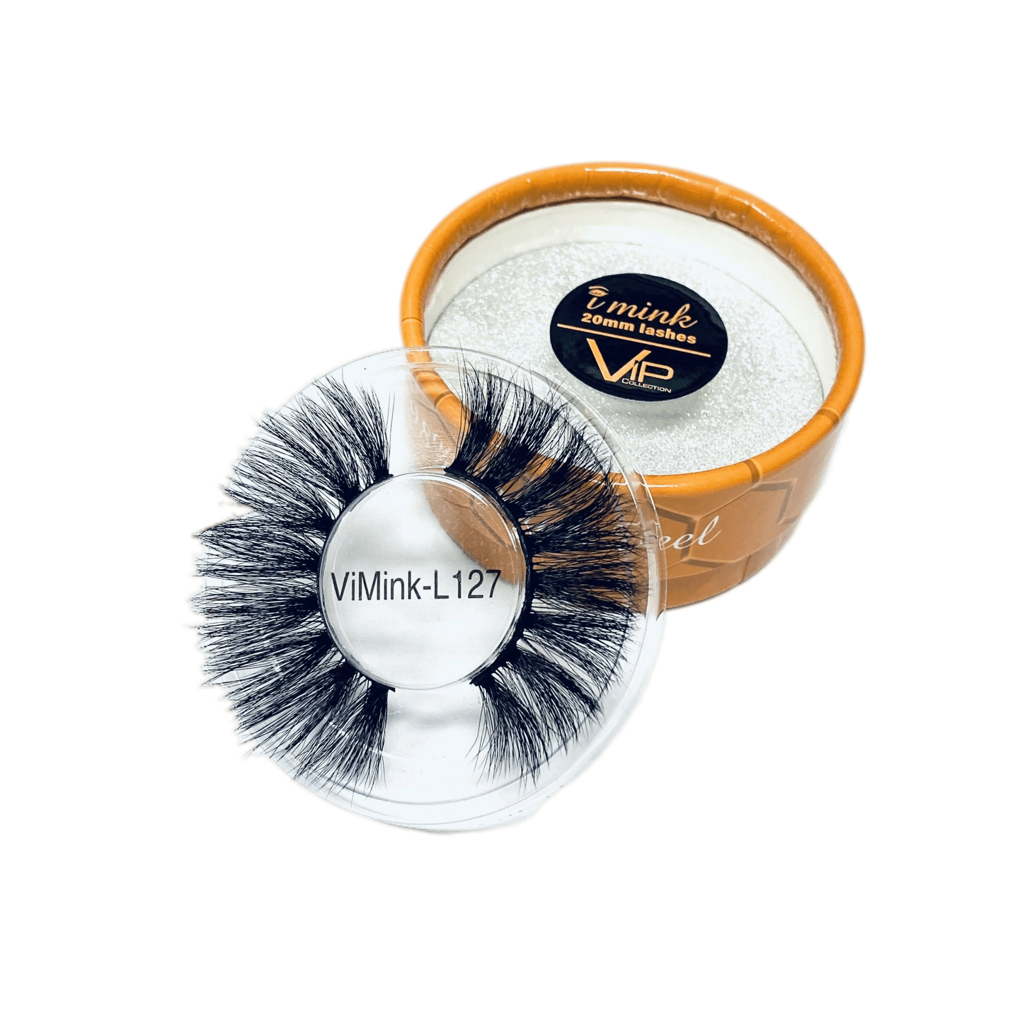VIP iMink Long Strip Lashes, 98% Mink Feel, Animal-Free, L127