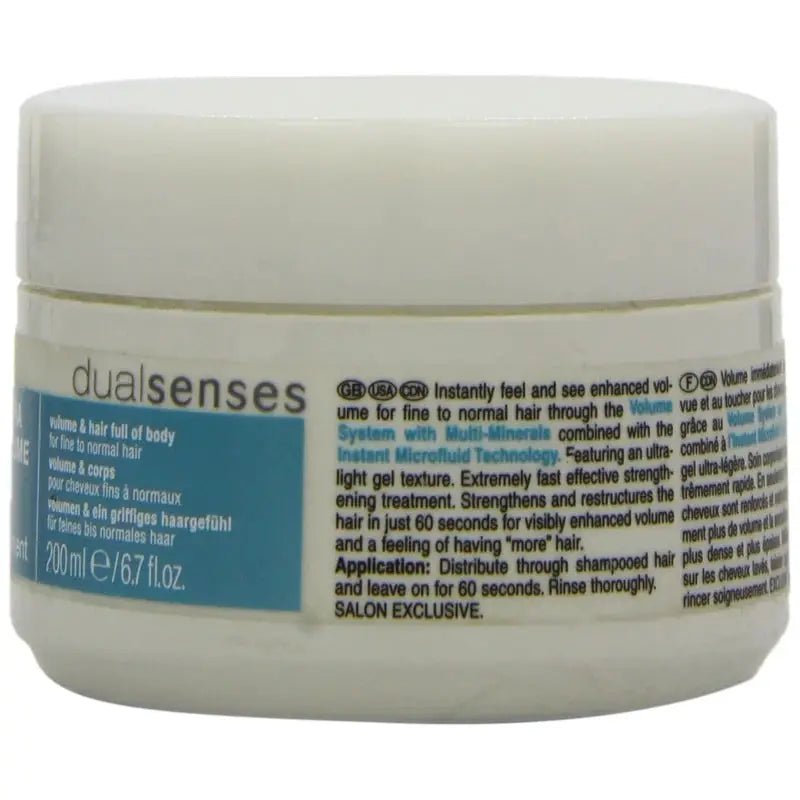 Goldwell Dual Senses Ultra Volume 60 Seconds Gel Treatment 200ml