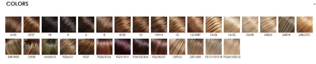 Jon Renau Top Wave 12" Hair Topper, FS4/33/30A