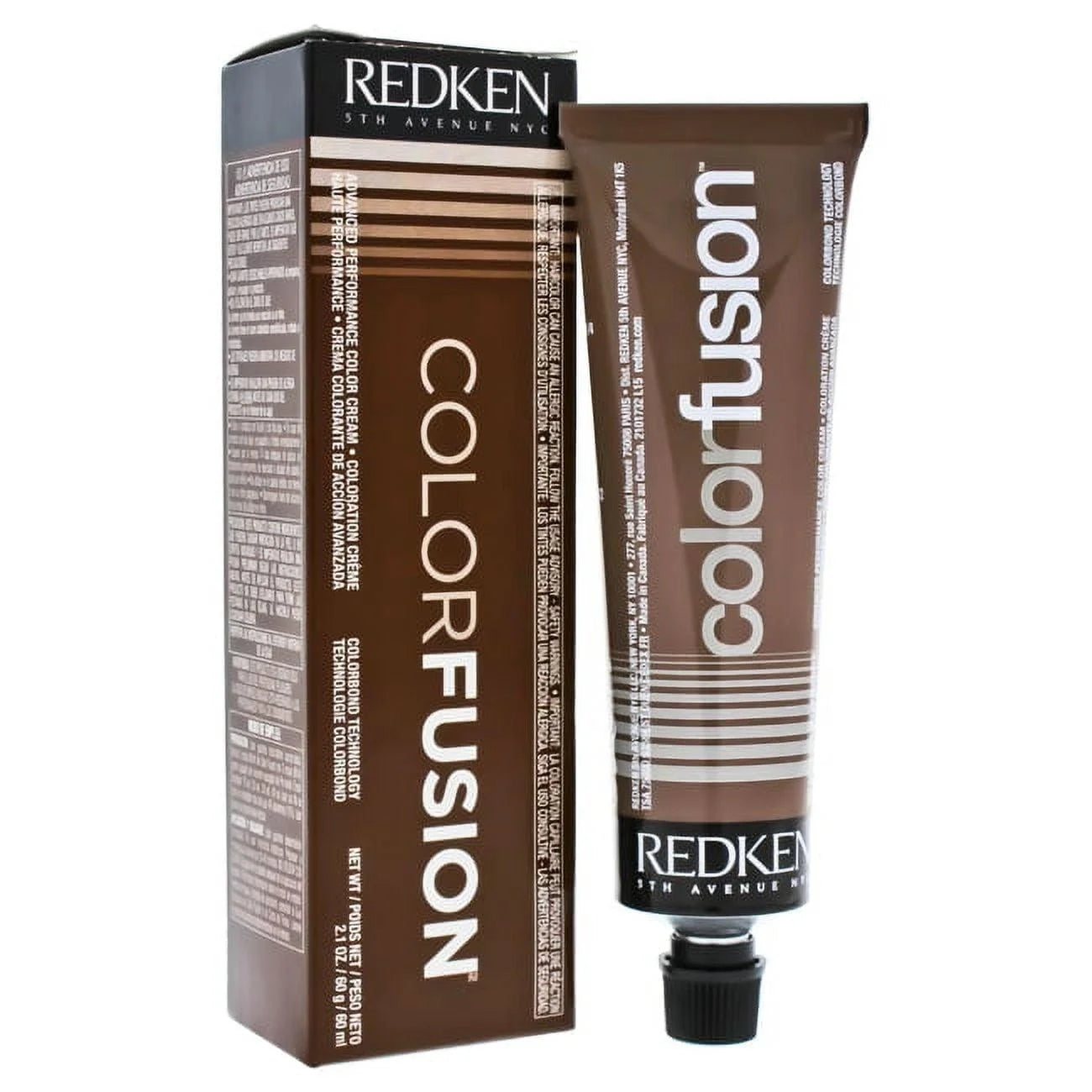 Redken Color Fusion Permanent Color Cream 6AG Ash/Green 2.1 oz