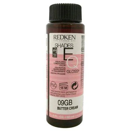 Redken Shades EQ Gloss 09GB Butter Cream, 2 oz