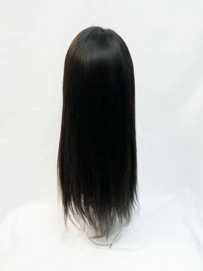 VIP Collection Virgin Human Hair Full Lace Wig, Straight, 12 in