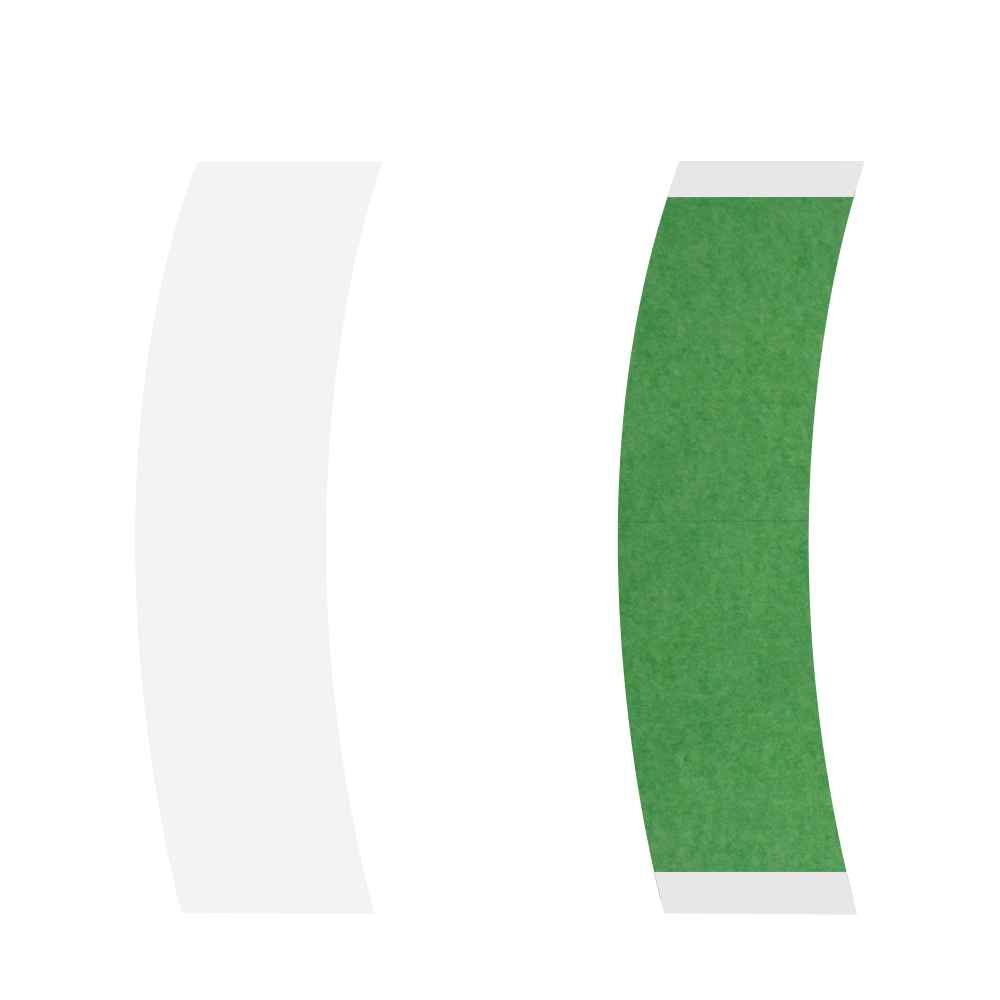 Walker Tape Easy Green C Contour Tape, 36 pc