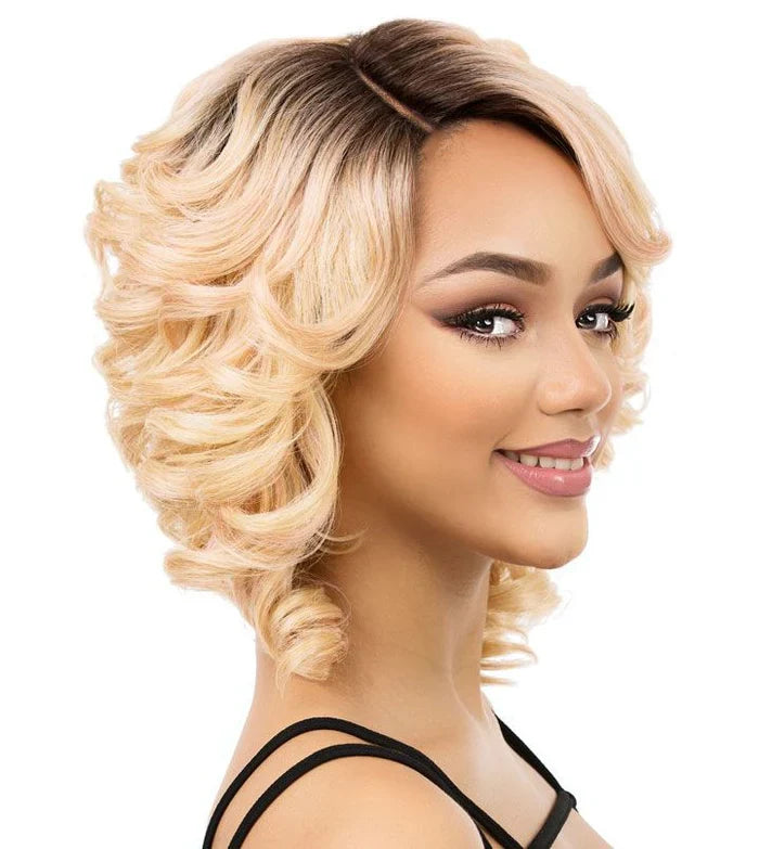 It's a Wig! Dream A Line Magic Synthetic Wig, 1B Off Black