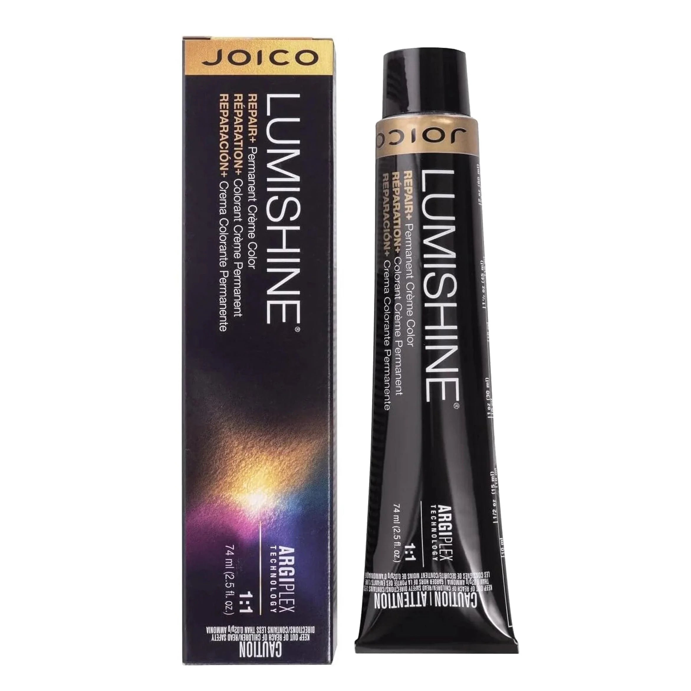 Joico Lumishine Permanent Creme Color 3NA (3.01) Natural Ash, 2.5 oz