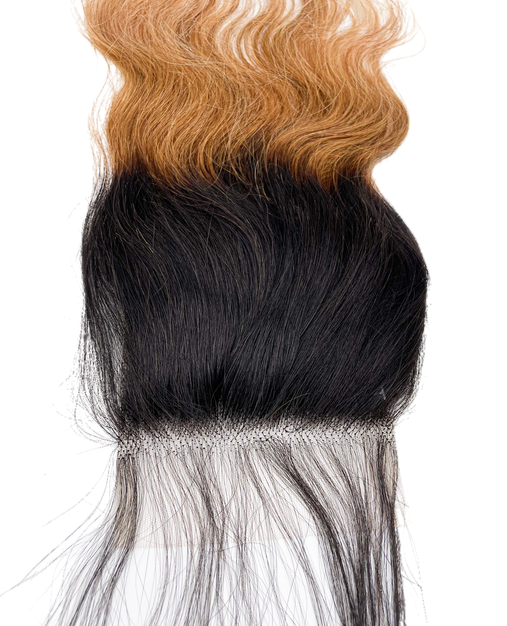Rio Body Wave Closure 4x4 Gold, 12 in