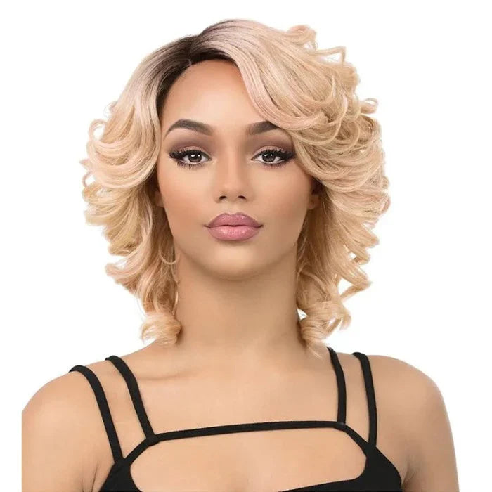 It's a Wig! Dream A Line Magic Synthetic Wig, NT Sunset Red