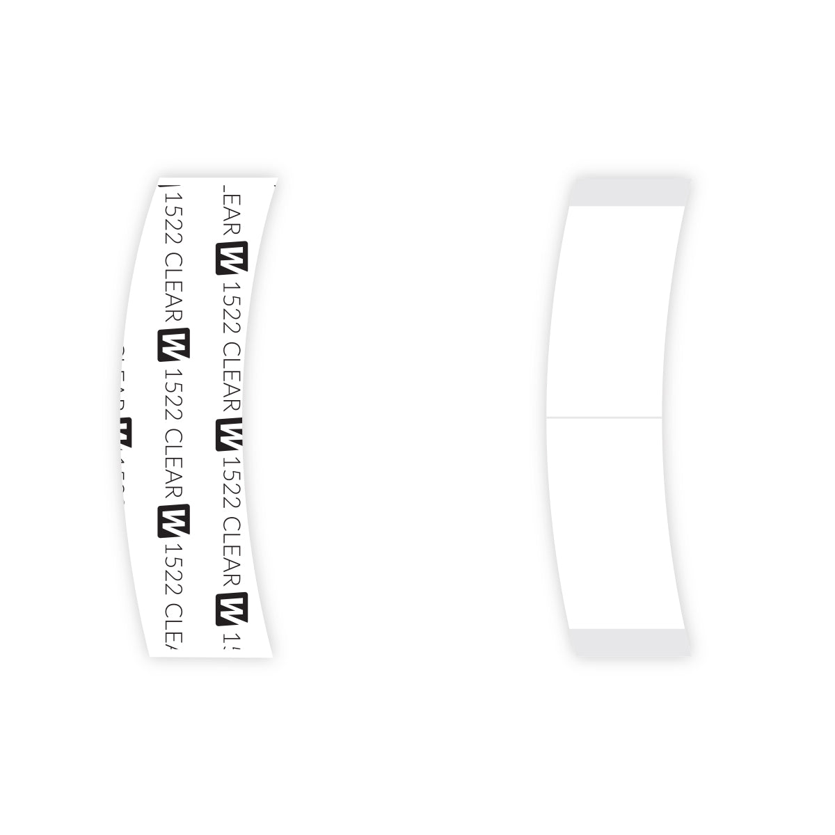 Walker Tape This Side To Base Contour Tape B, 1000 pc