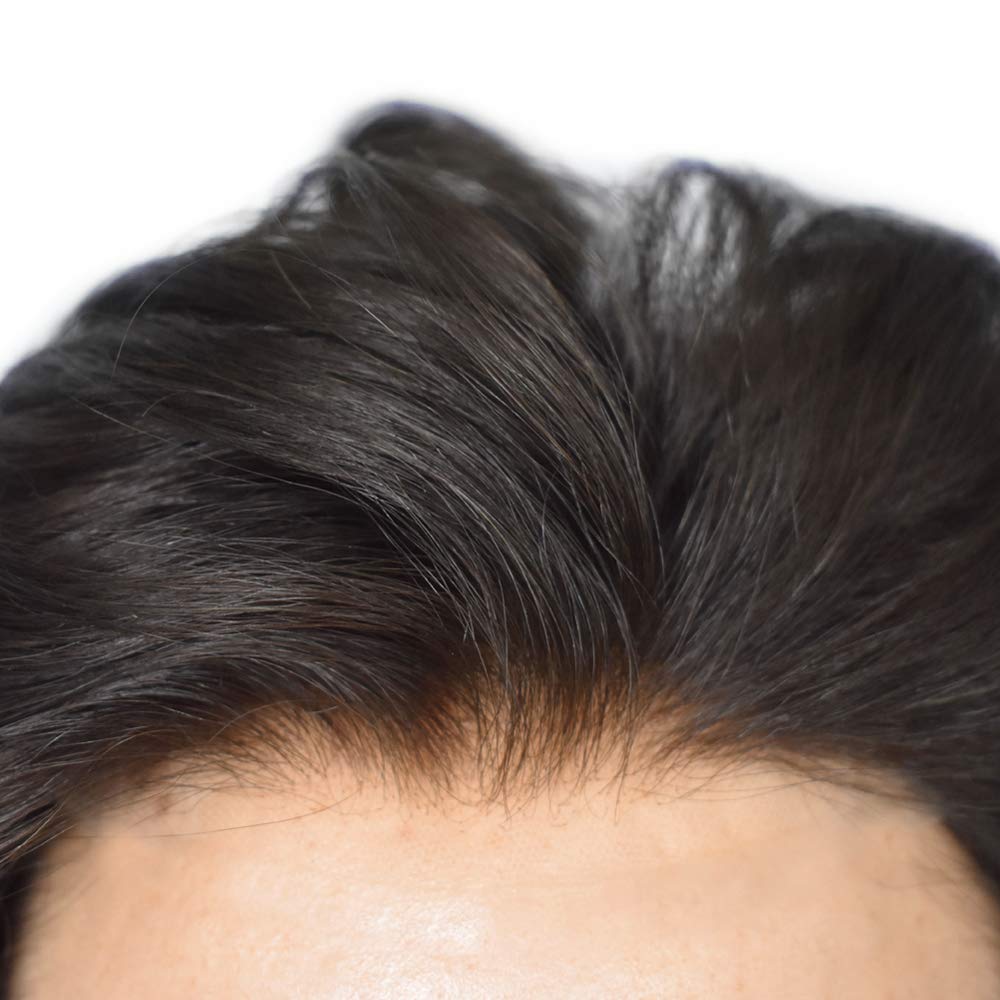 VIP Extensions Q6 Style Toupee for Men, 1B40