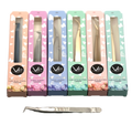 VIP Extensions Eyelash Tweezers FLE012, Sanding