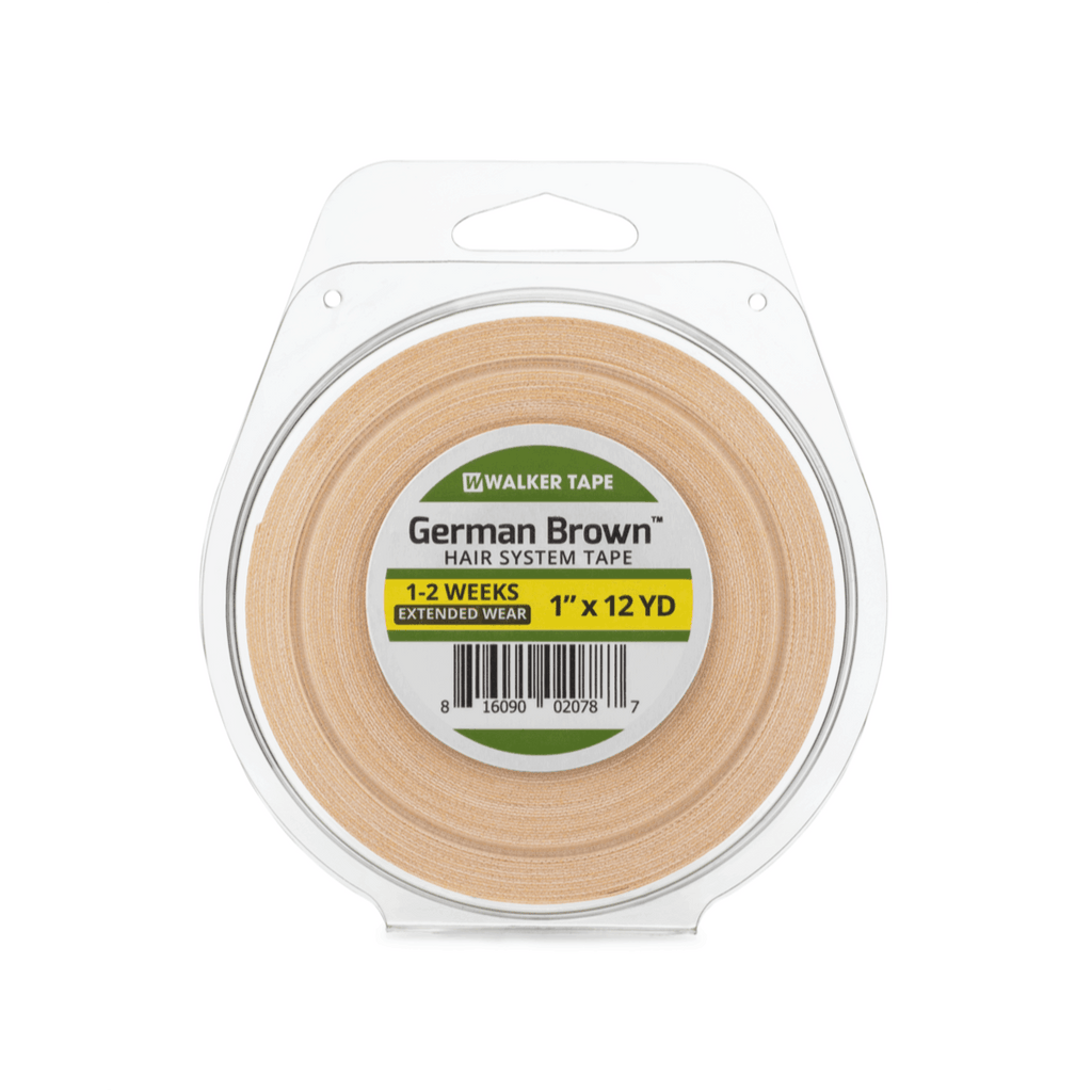 Walker Tape German Brown Liner Cloth Tape, 1/2 in x 3 yd
