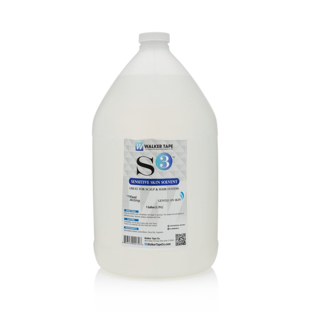 Walker Tape S3 Sensitive Skin Solvent, 128 oz