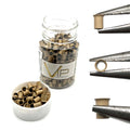 VIP Extensions Copper Tube Micro Rings 500 Pack, Color 6