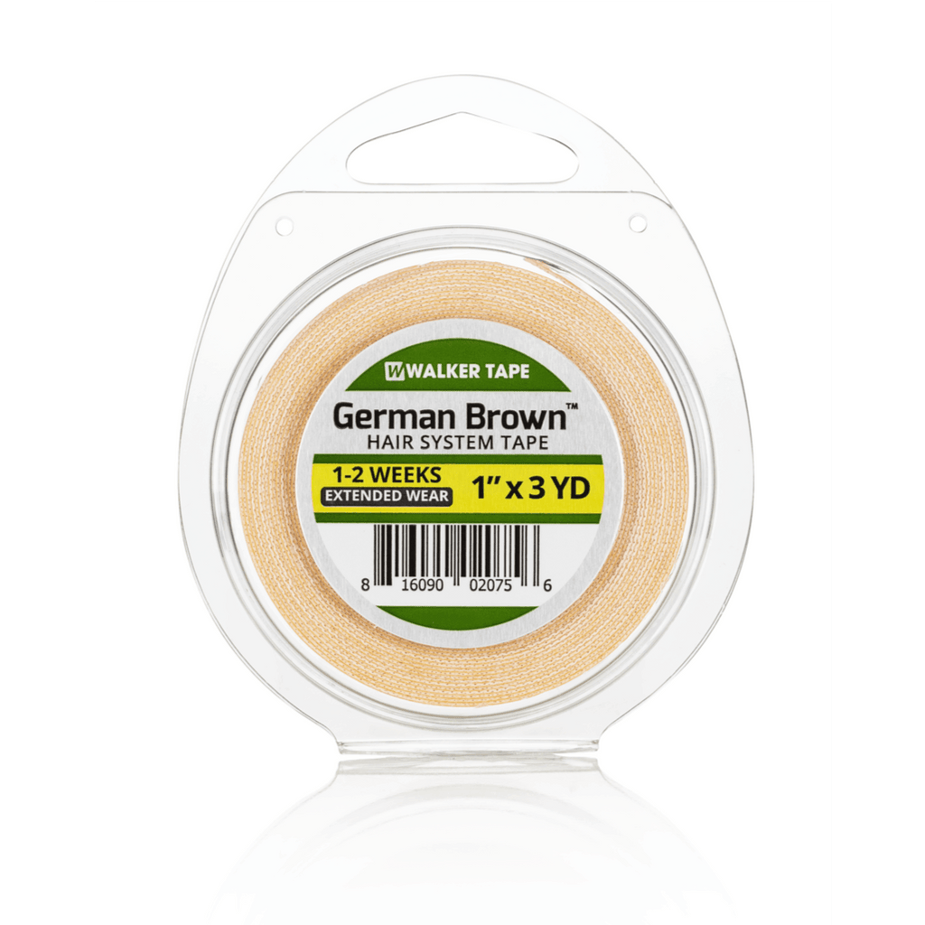 Walker Tape German Brown Liner Cloth Tape, 1/2 in x 3 yd