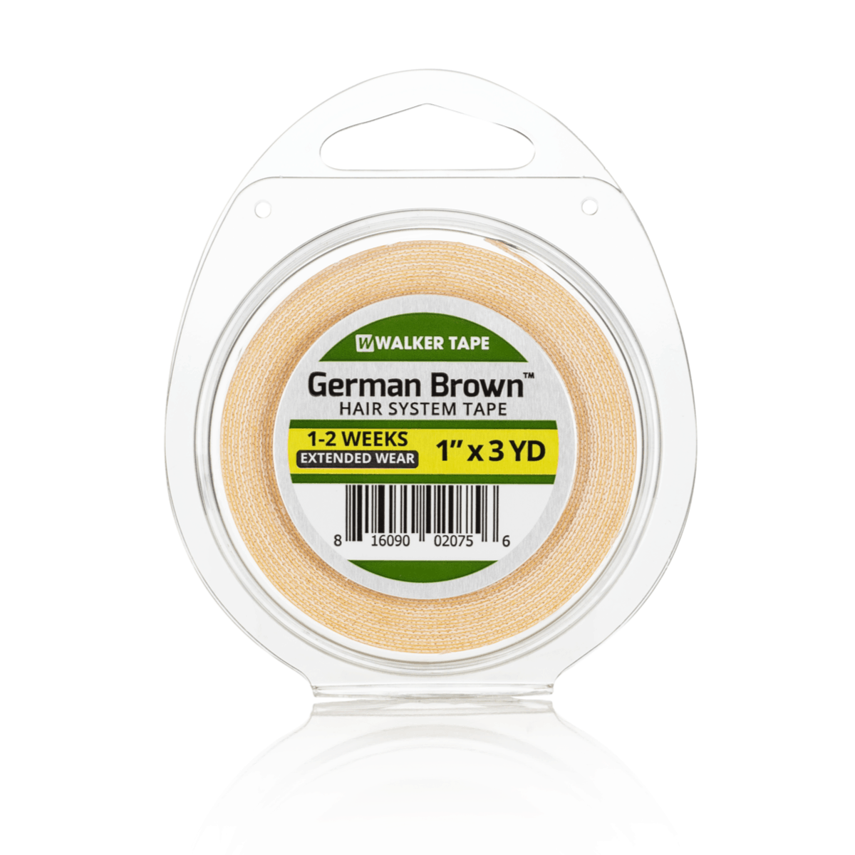 Walker Tape German Brown Liner Cloth Tape, 1/2 in x 3 yd