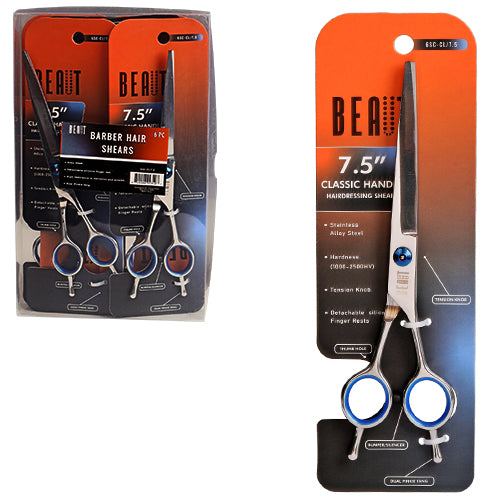Beaut Classic Handle Hairdressing Shears with Tension Knob, 7.5 in